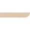 Ekena Millwork 6in. W x 6in. H x 36in. L Durham Woodgrain TimberThane Rafter Tail, Primed Tan RFTUR06X06X36DURRCPR - alternate 3
